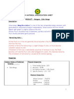 Raw Material Specification-Juie Mangoes