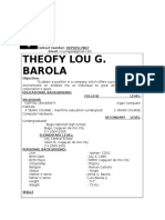 Theofy Lou G. Barola