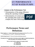 Assessment of Water Pumps