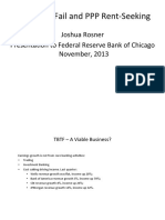 2013-11-14 Chicago Fed - Too Big To Fail & Infrastructure PPP Rent-Seeking