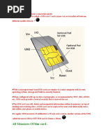 All Measures of Sim Card