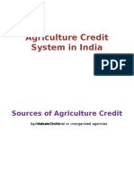 Agriculture Credit System in India