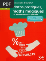 Maths Pratiques Maths Magiques - Librio