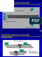 Probe Placement For Several Weld Configuration