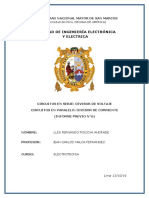 Informe Previo de Electrótecnia 6