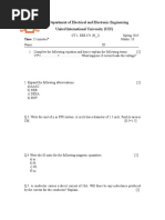 Department of Electrical and Electronic Engineering United International University (UIU)