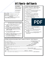 Modal Verb Practice