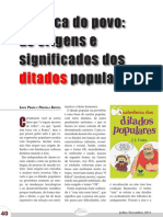 Ecletica33 Ditados Populares