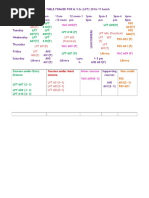 Time Table 16-17 Batch