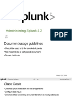 Splunk Admin42 Ver1.1