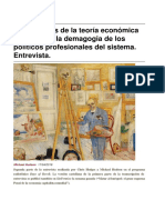 Hudson Michael (Entrevista Sin Permiso) 2 Las Mentiras de La Teoría Económica Neoliberal y La Demagogia de Los Politicos Profesionales Del Sistema