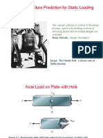 Chapter 6: Failure Prediction For Static Loading