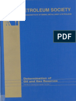 Petroleum Society Monograph 1 - Determination of Oil and Gas Reserves