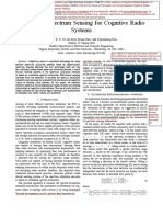 Distributed Spectrum Sensing For Cognitive Radio Systems: Claudio R. C. M. Da Silva, Brian Choi, and Kyouwoong Kim