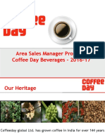 Coffee Day Beverages Presentation-2016-17 ASM (Sales)