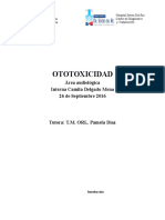 Ototoxicidad