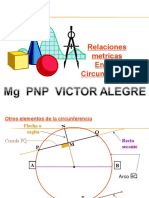 Relaciones Metricas'de La Circunferencia