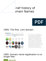 A Brief History of Domain Names