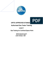 Authorised Gas Tester Training Level 1 Confined Space