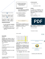 Distribución Binomial