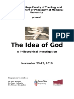 The Idea of God - Programme