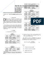 Curva de Capacidad de Las Líneas de Transmisión