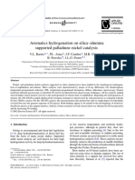 Aromatics Hydrogenation On Silica-Alumina Supported Palladium-Nickel Catalysts