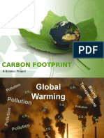 Carbon Footprint: A Science Project