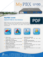 MyPBX U100 Datasheet en