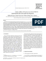 Batch and Continuous Culture of Lactococcus Lactis