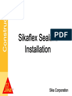 SealantTraining Installation