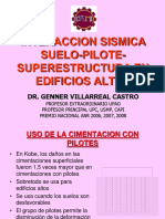 Interaccion Sismica Suelo-Pilote-Superestructura en Edificios Altos