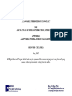 Allowable Stress Design Flowchart For AISC Manual For Steel Construction, 9th Edition