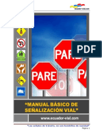 Manual Señales Transito Ecuador