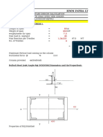 HMM Infra LTD, Anbala: Design of Trestle (Cribs)