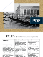 The Wonde Rful World of Poetry