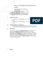 Informe 16 PF