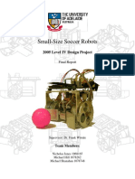 Soccer Robots 2005 Final Report PDF