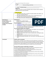 Sse Final Lesson Plan Travel Wants and Needs