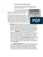 Structure of The Atmosphere
