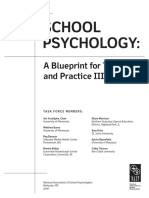 SCHOOL PSYCHOLOGY - A Blueprint For Training and Practice III PDF