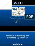 04 - Abrasive Machining & Finishing Operations