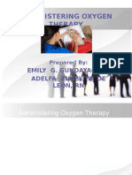 Administering Oxygen Therapy Powerpoint 3