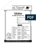 X ICSE Maths 01