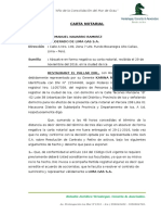 Modelo de Carta Notarial 