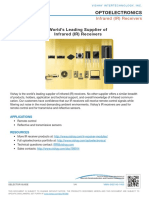 World's Leading Supplier of Infrared (IR) Receivers: Optoelectronics