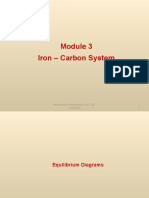 Module - 3, Iron - Carbon System