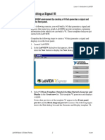 LabView Exercises 1