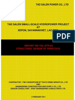 Structural Design of Penstock