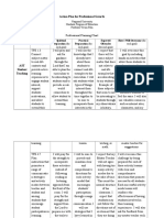 Professional Growth Action Plan